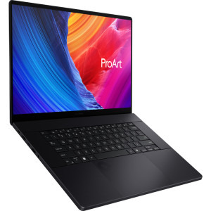 ASUS 16'' ProArt P16 OLED H7606WP, 4K Touch, Procesor AMD Ryzen™ AI 9 HX 370 (24M Cache, up to 5.1 GHz), 64GB LPDDR5X, 1TB SSD, GeForce RTX 5070 8GB, Win 11 Pro, Nano Black