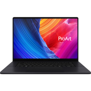 ASUS 16'' ProArt P16 OLED H7606WP, 4K Touch, Procesor AMD Ryzen™ AI 9 HX 370 (24M Cache, up to 5.1 GHz), 64GB LPDDR5X, 1TB SSD, GeForce RTX 5070 8GB, Win 11 Pro, Nano Black