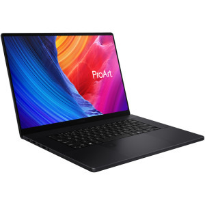 ASUS 16'' ProArt P16 OLED H7606WX, 4K 120Hz Touch, Procesor AMD Ryzen™ AI 9 HX 370 (24M Cache, up to 5.1 GHz), 64GB LPDDR5X, 2x 2TB SSD, GeForce RTX 5090 24GB, Win 11 Pro, Nano Black