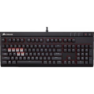 Corsair STRAFE - Red LED - Cherry MX Red - Layout US Mecanica