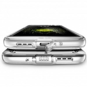 Ringke Protectie pentru spate Fusion Crystal View pentru LG G5 + folie protectie Ringke