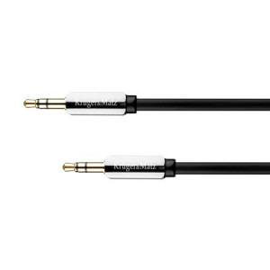 Kruger&Matz Jack 3.5 mm Male - Jack 3.5 mm Male, 1.5m, negru