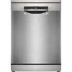 Masina de spalat vase Bosch SMS4EVI04E, 13 seturi, 6 programe, Clasa D, EcoSilence Drive, EfficientDry, VarioFlex, VarioDrawer, RackMatic, AquaStop, AquaSensor, Home Connect, 60 cm, Inox