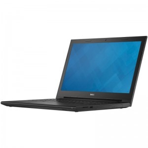 DELL 15.6'' Inspiron 3542 (seria 3000), HD, Procesor Intel® Pentium® 3558U 1.7GHz Haswell, 4GB, 500GB, GeForce 820M 2GB, Linux, Black, 2Yr CIS