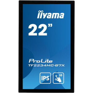 IIyama ProLite TF2234MC-B7X Touchscreen 21.5 inch FHD IPS 8 ms 60 Hz