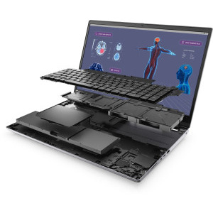 DELL 17.3'' Precision 7780 Workstation, FHD, Procesor Intel® Core™ i9-13950HX (36M Cache, up to 5.50 GHz), 64GB DDR5, 1TB SSD, RTX 3500 Ada 12GB, Win 11 Pro, Grey, 3Yr ProSupport