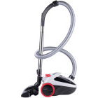 Aspirator Dirt Devil DD2001, cu sac, 800W, 2L, Alb/Negru/Rosu