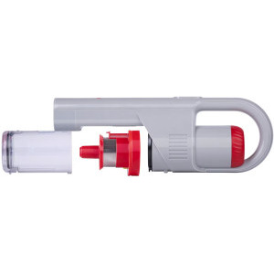 Dirt Devil 2-in-1 DD9006, vertical, 260W, 0.5L, Alb/Rosu