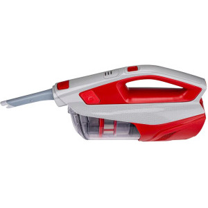Dirt Devil 2-in-1 DD9003, vertical, 150W, 0.7L, Alb/Rosu