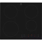 Plita incorporabila Electrolux EIT60433CT, Inductie, 4 zone de gatit, PowerBoost, Hob2Hood, SaphirMatt, 60 cm, Negru