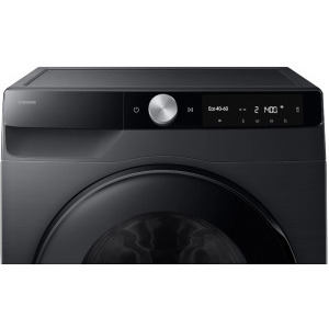 Samsung WD90DG6G94BBU4, Slim, Spalare 9 kg, Uscare 5 kg, 1400 RPM, Clasa A, Digital Inverter, Auto Dispense, AI EcoBubble, AI Energy, Hygiene Steam, SpaceMax, SmartThings, Negru