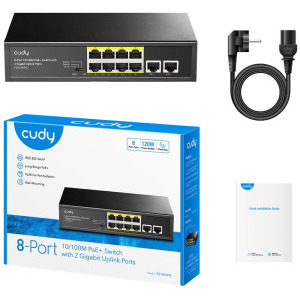 CUDY Gigabit FS1010PG
