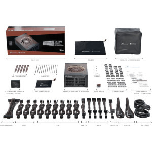Seasonic PRIME TX-1600 ATX 3.1, 80+ Titanium, 1600W, Noctua Edition