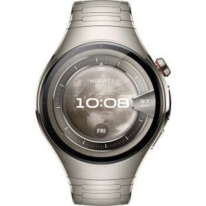 Huawei Watch 5, 46mm Aerospace-Grade Titanium, curea Titanium