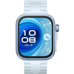 Huawei Watch Fit 4 Pro, Silver curea Blue Fluoroelastomer