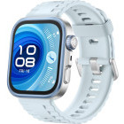 SmartWatch Huawei Watch Fit 4 Pro, Silver curea Blue Fluoroelastomer