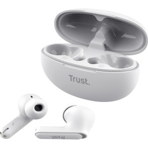 Trust In-Ear, Yavi Bluetooth ENC earbuds White