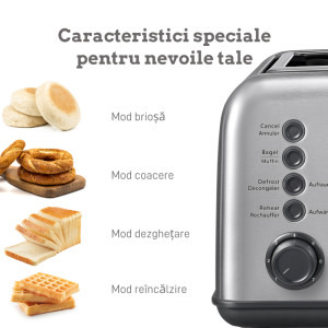 Buydeem Inox, Prajitor de paine DT640E-SS/EU