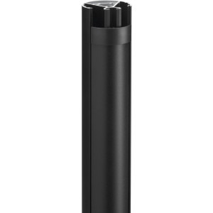 Vogels Suport tavan, 3 m inaltime (se poate taia la inaltimea dorita), max. 20 kg, ∅ 30-337 mm, negru-argintiu