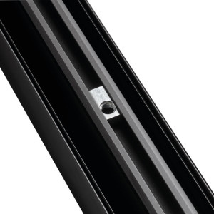 Vogels Suport tavan, 3 m inaltime (se poate taia la inaltimea dorita), max. 20 kg, ∅ 30-337 mm, negru-argintiu