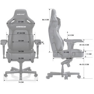 Anda Seat Kaiser 4 XL Negru