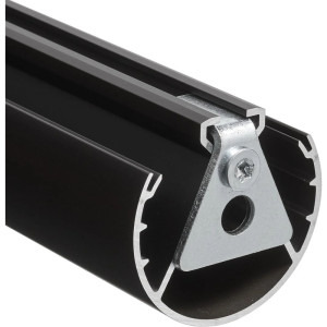 Vogels Suport tavan, tija de 80 cm, max. 20 kg, ∅ 30-337 mm, negru-argintiu