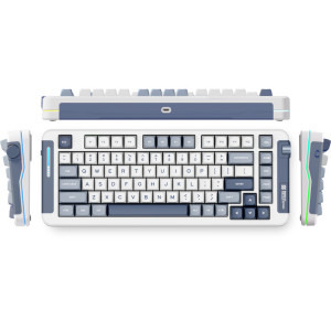 MCHOSE X75 Wireless RGB Navy Blue Hyacinth Switch Mecanica