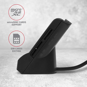 AXAGON Cititor electronic carti de identitate CRE-SM2, USB 2.0