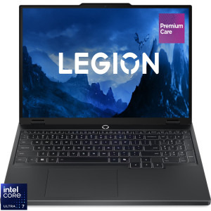 Laptop Lenovo Gaming 15.1 Legion 5 15IAX10, WQXGA OLED 165Hz, Procesor Intel® Core™ Ultra 7 255HX (30M Cache, up to 5.20 GHz), 16GB DDR5, 1TB SSD, GeForce RTX 5060 8GB, No OS, Eclipse Black, 3Yr Onsite Premium Care