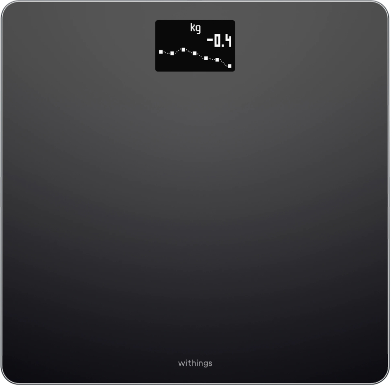 Cantar Withings Body BMI WBS06, Wi-fi, 180 Kg, Negru