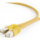 Cablu retea Gembird CAT6a Patch Cable S/FTP 0.5m yellow