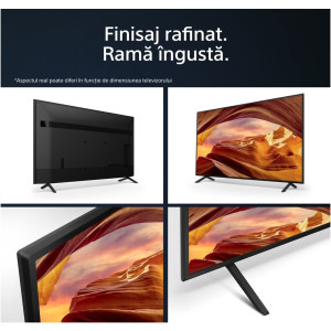 Sony Smart TV KD-75X75WL Seria X75WL 189cm negru 4K UHD HDR