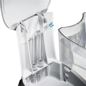 WATERPIK Irigator oral Aquarius WP-660, 10 trepte presiune, 7 rezerve, Alb