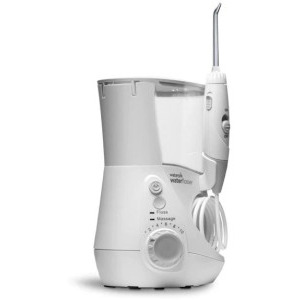 WATERPIK Irigator oral Aquarius WP-660, 10 trepte presiune, 7 rezerve, Alb