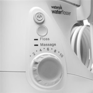 WATERPIK Irigator oral Aquarius WP-660, 10 trepte presiune, 7 rezerve, Alb