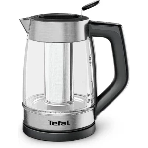 Fierbator Tefal Element BJ760DE0, 2200W, 1.7L, Inox/Negru