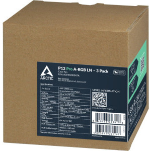 ARCTIC AC P12 Pro A-RGB LN 120mm ​Three Fan Pack