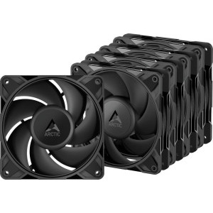 ARCTIC AC P12 Pro PST LN Kit Black Five Fan Pack