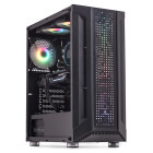 PC Gaming ZMEU Ultra, Intel Core Ultra 5 225F 3.3GHz, 16GB DDR5, 1TB SSD, RTX 5050 8GB GDDR6, Iluminare RGB