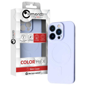 Lemontti Capac protectie spate Silicon MagSafe Lila pentru iPhone 15 Pro