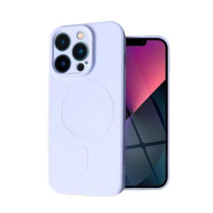 Lemontti Capac protectie spate Silicon MagSafe Lila pentru iPhone 15 Pro