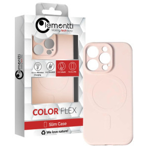 Lemontti Capac protectie spate Silicon MagSafe Pink iPhone 15 Pro