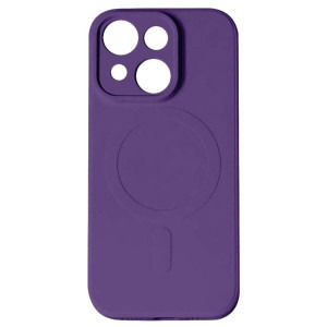 Lemontti Capac protectie spate Silicon MagSafe Purple pentru iPhone 15