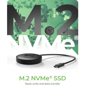Icy Box IB-1610MCD-C31 DockingStation for NVMe & SATA M.2 USB-C Black