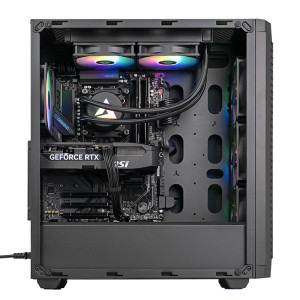 Gaming DRAGON Epic, AMD Ryzen 7 7800X3D 4.2GHz, 32GB DDR5, 1TB SSD, RTX 5070 12GB GDDR7, Iluminare RGB
