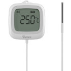 Senzor smart Sonoff Senzor de temperatura Smart SNZB-02LD, ZigBee, Control vocal, Display LCD