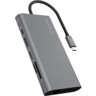 Icy Box Docking Station IB-DK4050-CPD, USB Tip C, 11-in-1, incarcare 100W, redare 4K, Gigabit LAN