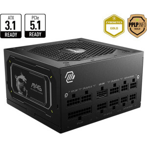 MSI MAG A850GL PCIE5 II, 80+ Gold, 850W