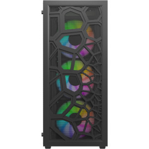 Gaming ZMEU Essential Plus, AMD Ryzen 5 PRO 8600G 4.3GHz, 8GB DDR5, 500GB SSD, Radeon 760M with Ryzen AI, Iluminare RGB