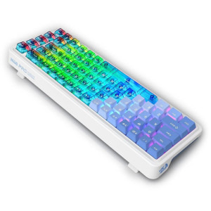 Redragon Nova Magnetic RGB White/Blue Linear Pink Switch Mecanica